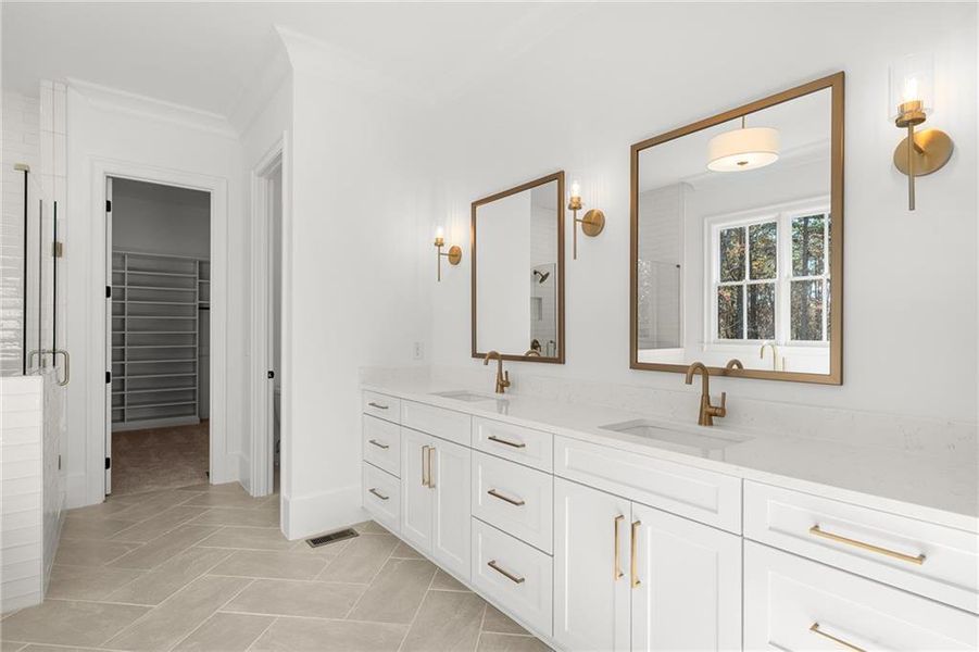 Furnished interior view inside a new home in , Ball Ground (Image 12).