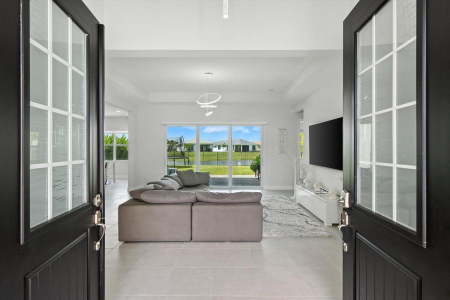 Furnished interior view inside a new home in , Westlake (Image 7).