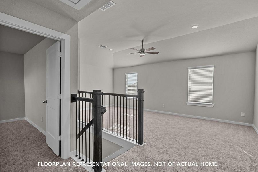 Spacious, unfurnished interior of a new home in Moran Ranch, Willis (Image 16).
