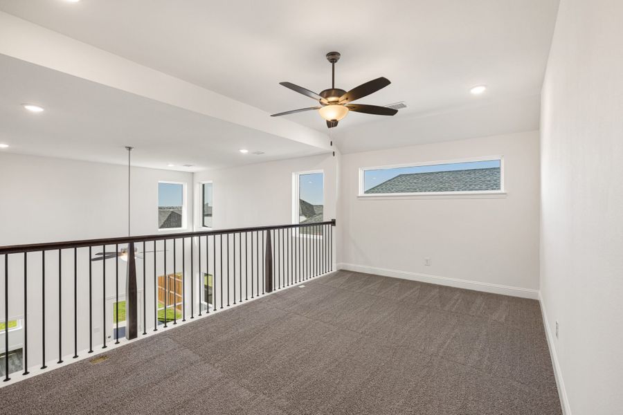 Spacious, unfurnished interior of a new home in Elevon, Lavon (Image 38).