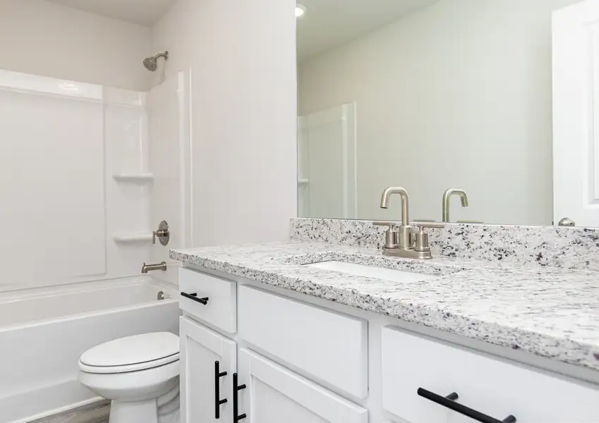 Representative furnished interior of a home built from the Hawthorne by LGI Homes in Oakwood Terrace, Oakwood (Image 6).