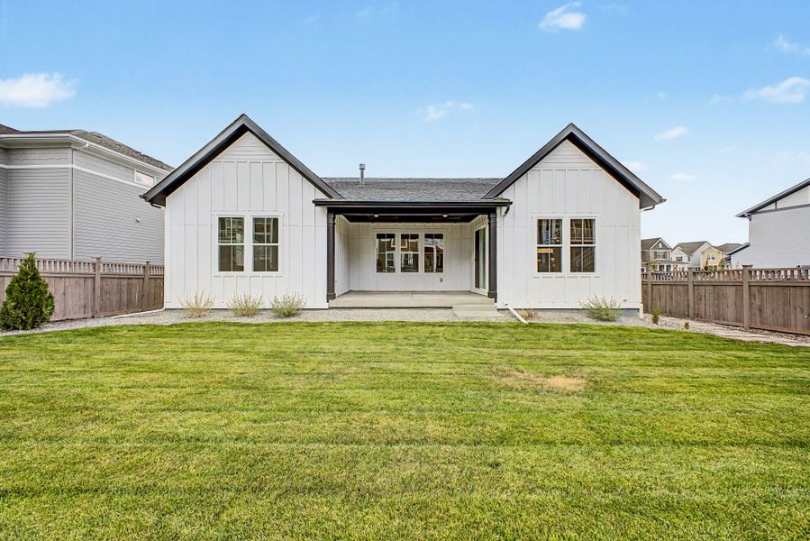 Exterior details and patio area of a home in Westerly, Erie (Image 4).