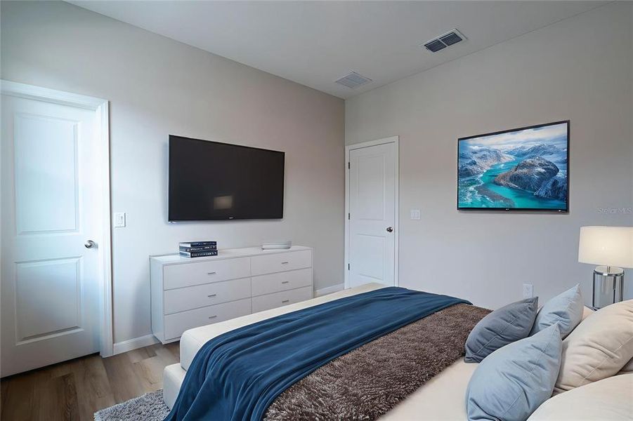 Furnished interior view inside a new home in , Leesburg (Image 13). Furnished interior view inside a new home in , Leesburg (Image 13).