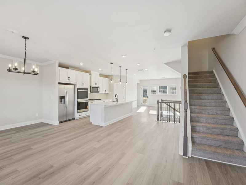 Spacious, unfurnished interior of a new home in Hemingway - Highland Series, Cumming (Image 13).