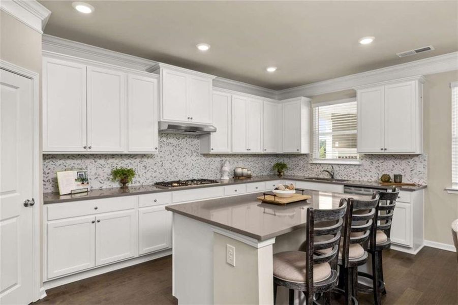 Furnished interior view inside a new home in Kingsmere Estates, Loganville (Image 13).