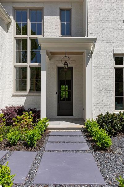 Exterior details and patio area of a home in , Atlanta (Image 29).