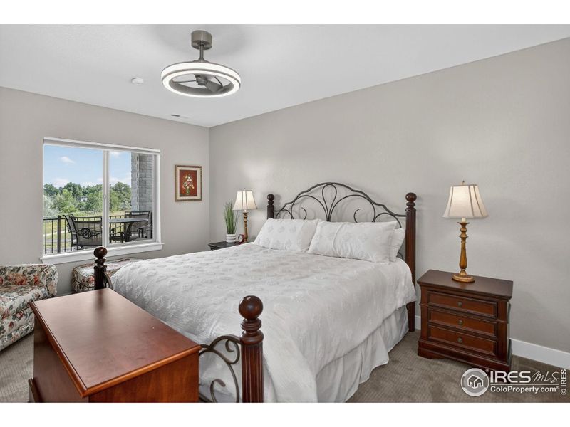 Basement level Bedroom