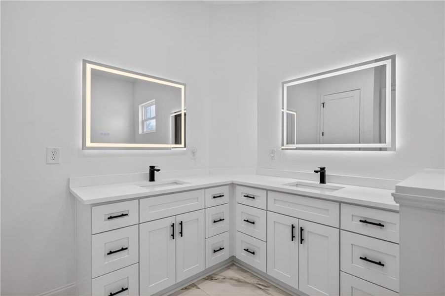 Furnished interior view inside a new home in , Douglasville (Image 10).