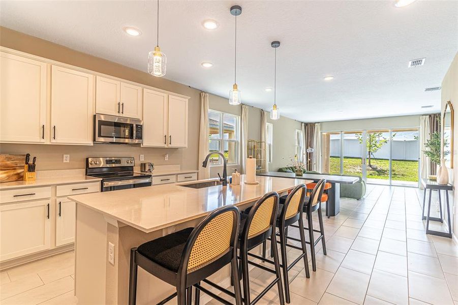 Furnished interior view inside a new home in , Haines City (Image 7).