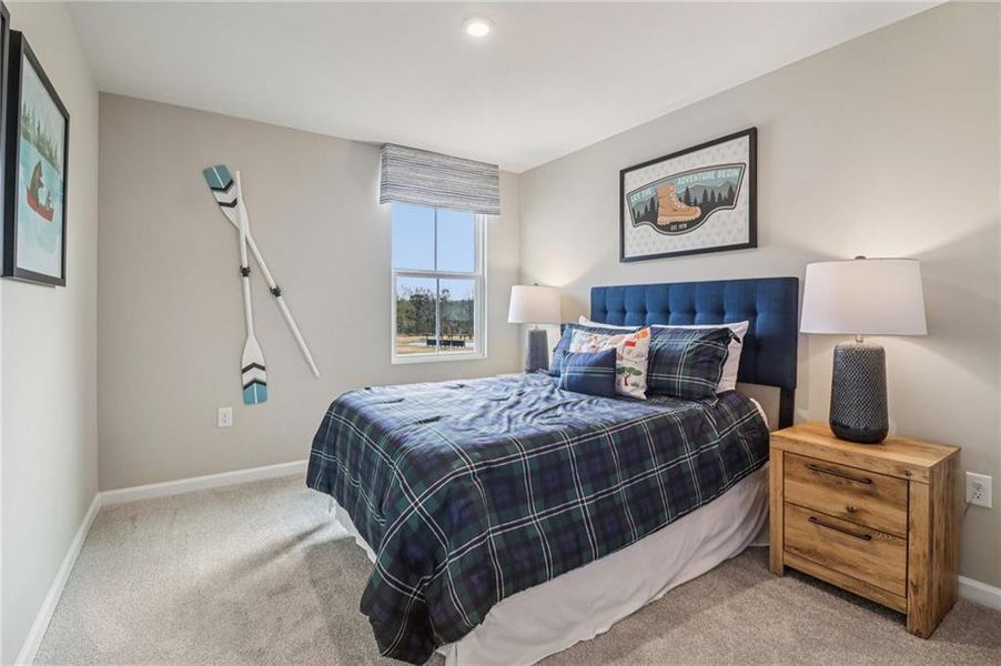 Furnished interior view inside a new home in , Stone Mountain (Image 17).