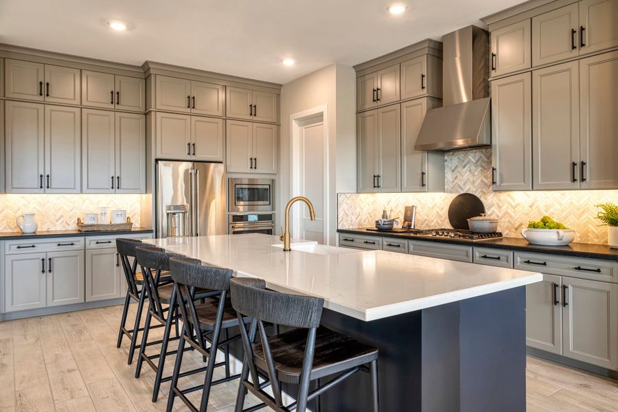 Representative furnished interior of a home built from the Aspen Plan 4512 by Tri Pointe Homes in Terraza, San Tan Valley (Image 5).