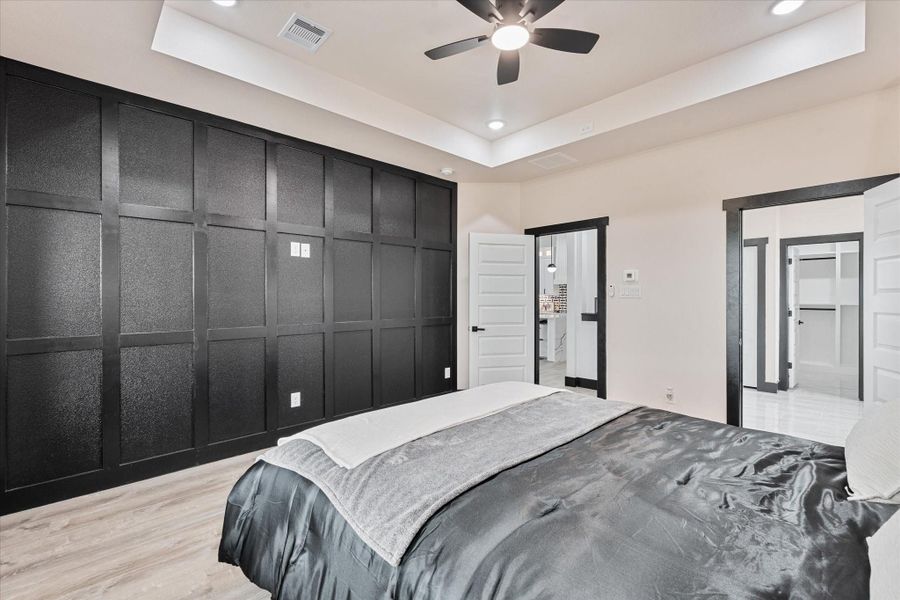 Primary Bedroom accent Wall