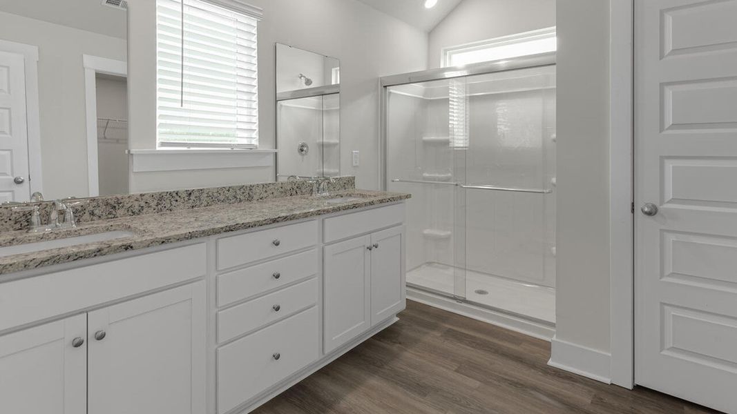 Furnished interior view inside a new home in Grayson Park, Leland (Image 12).