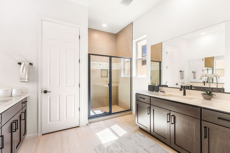 Owner's Bath - Virtually Staged