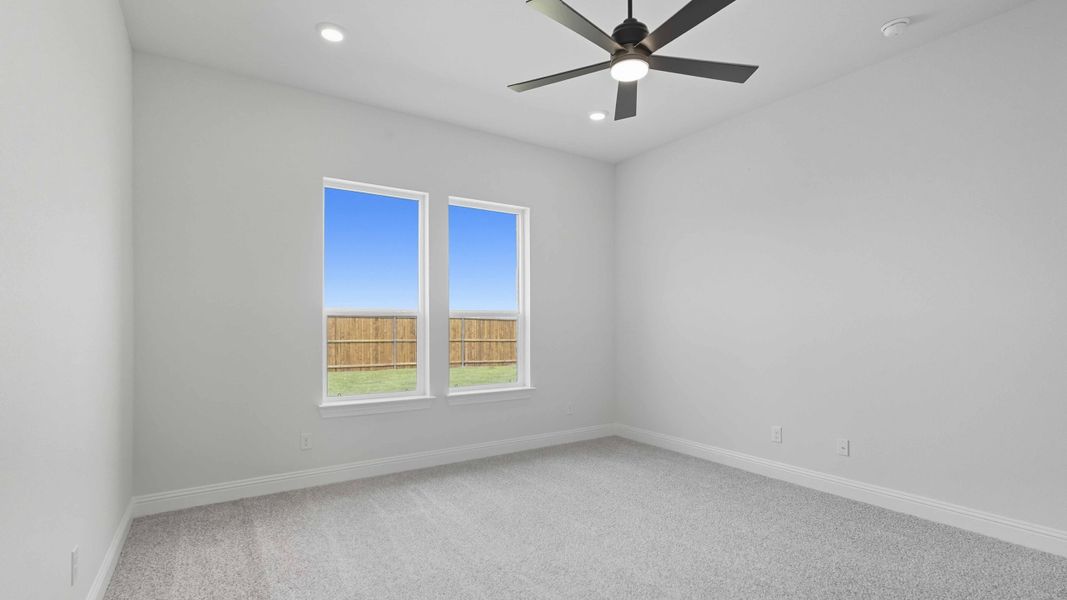 Spacious, unfurnished interior of a new home in Clearview Ranch, Royse City (Image 21).