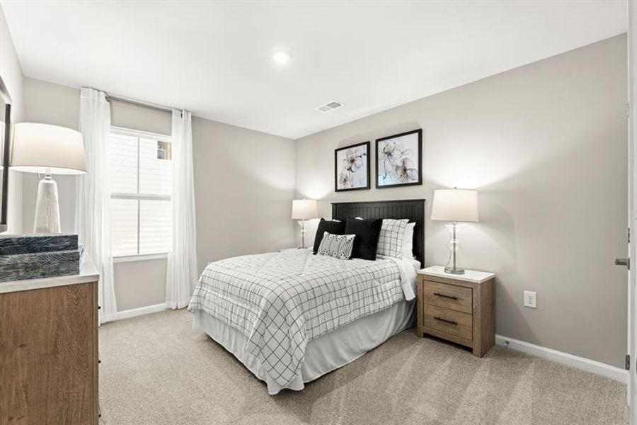 Representative furnished interior of a home built from the Woodford by Ryan Homes in Liberty Grove Single Family Homes, China Grove (Image 46). Representative furnished interior of a home built from the Woodford by Ryan Homes in Liberty Grove Single Family Homes, China Grove (Image 46).