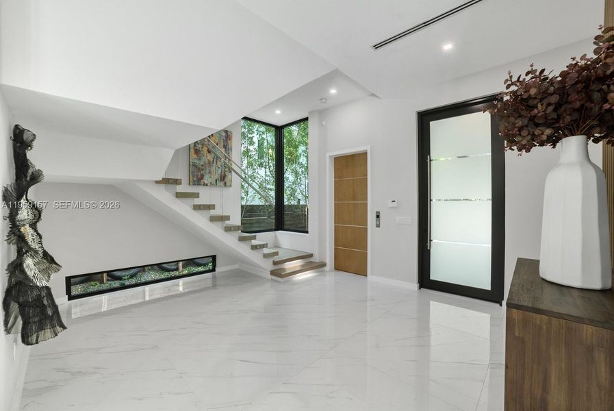 Furnished interior view inside a new home in , Miami (Image 3).