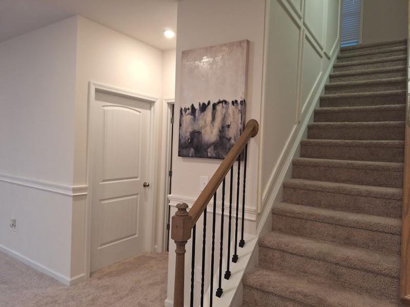 Furnished interior view inside a new home in , Cartersville (Image 16).