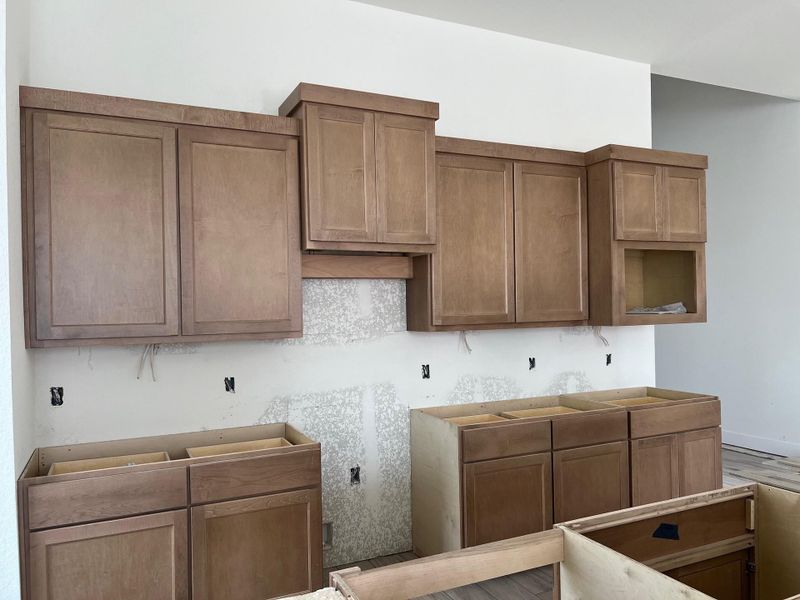 Close-up of interior finishes inside a home in Wood Leaf Reserve, Tomball (Image 11).