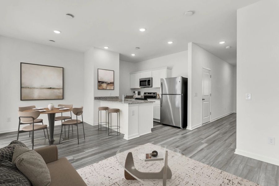 Representative furnished interior of a home built from the Lantern by Starlight Homes in Pinckney Place, North Charleston (Image 7).