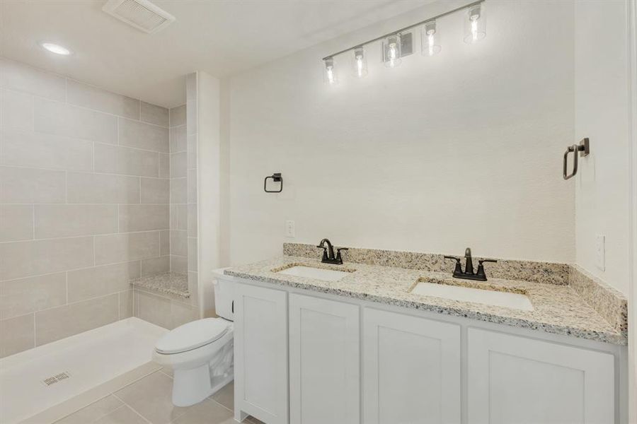 Furnished interior view inside a new home in Mockingbird Hills 60-65, Joshua (Image 8).