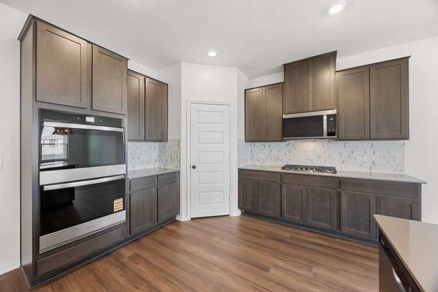 Furnished interior view inside a new home in Salerno - Classic Collection, Round Rock (Image 12).