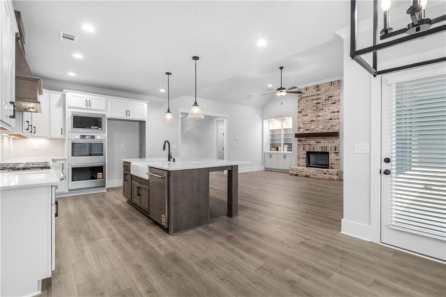 Furnished interior view inside a new home in Stonegate, Monroe (Image 19).