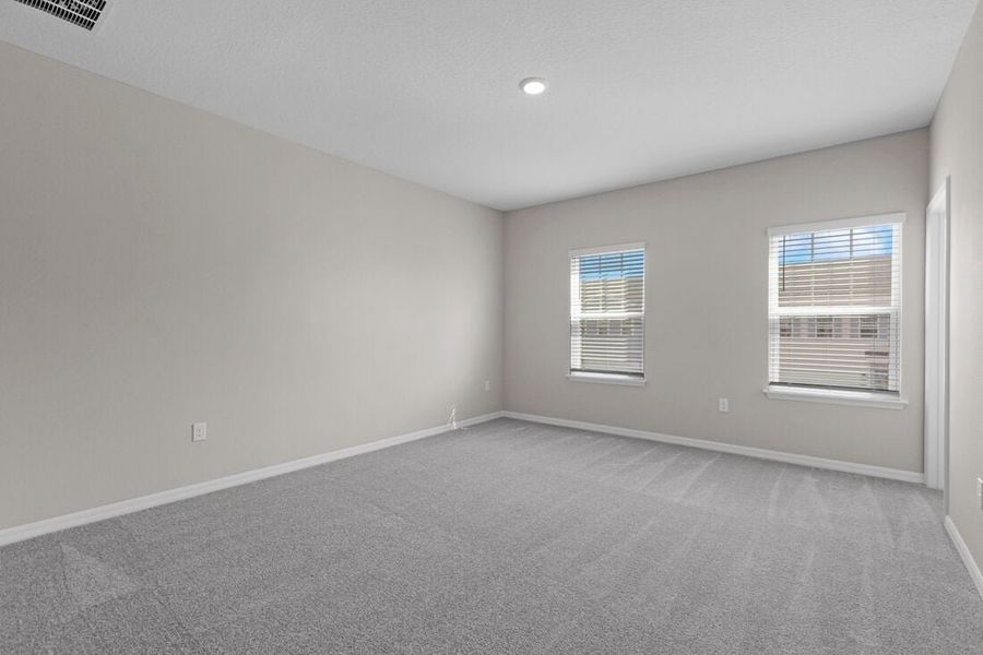 Spacious, unfurnished interior of a new home in Cherry Elm at SilverLeaf, St. Augustine (Image 21). Spacious, unfurnished interior of a new home in Cherry Elm at SilverLeaf, St. Augustine (Image 21).