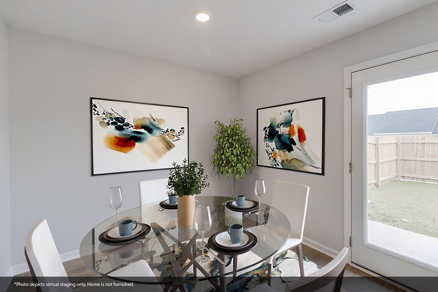 Furnished interior view inside a new home in Astoria, Columbia (Image 9).