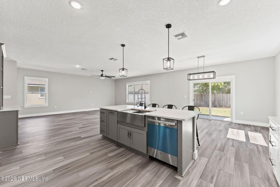 Furnished interior view inside a new home in , Orange Park (Image 19).