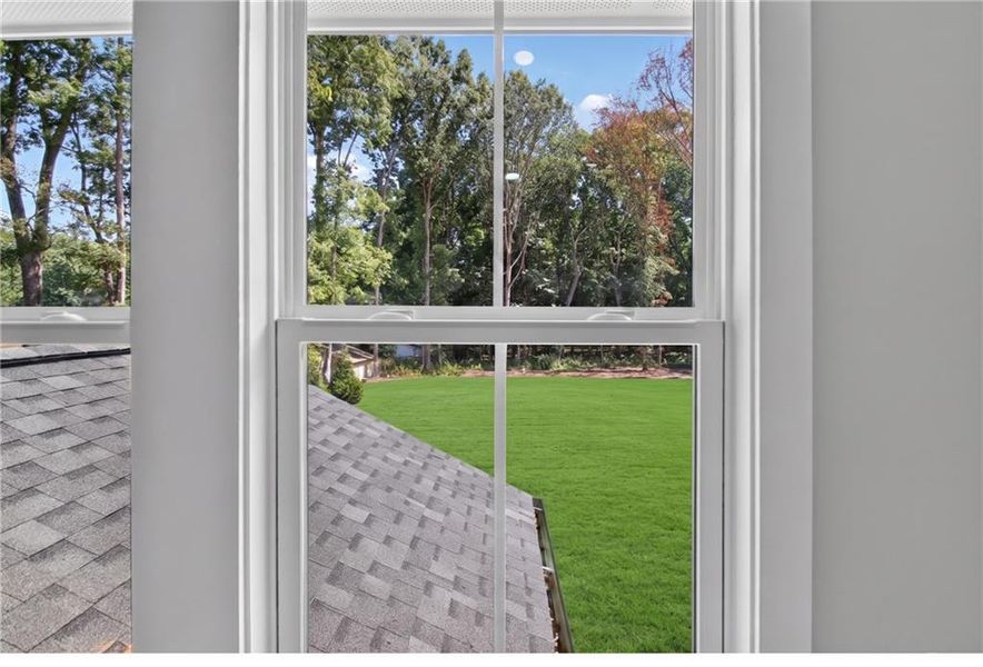 Exterior details and patio area of a home in , Stone Mountain (Image 37). Exterior details and patio area of a home in , Stone Mountain (Image 37).