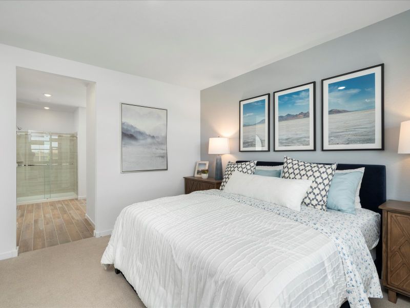 Furnished interior view inside a new home in Abel Ranch Reserve Series, Goodyear (Image 6).