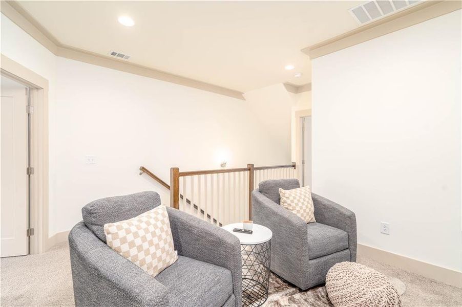 Furnished interior view inside a new home in , Cumming (Image 25).