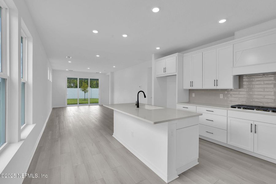 Furnished interior view inside a new home in Summer Bay at Grand Oaks, St. Augustine (Image 11). Furnished interior view inside a new home in Summer Bay at Grand Oaks, St. Augustine (Image 11).