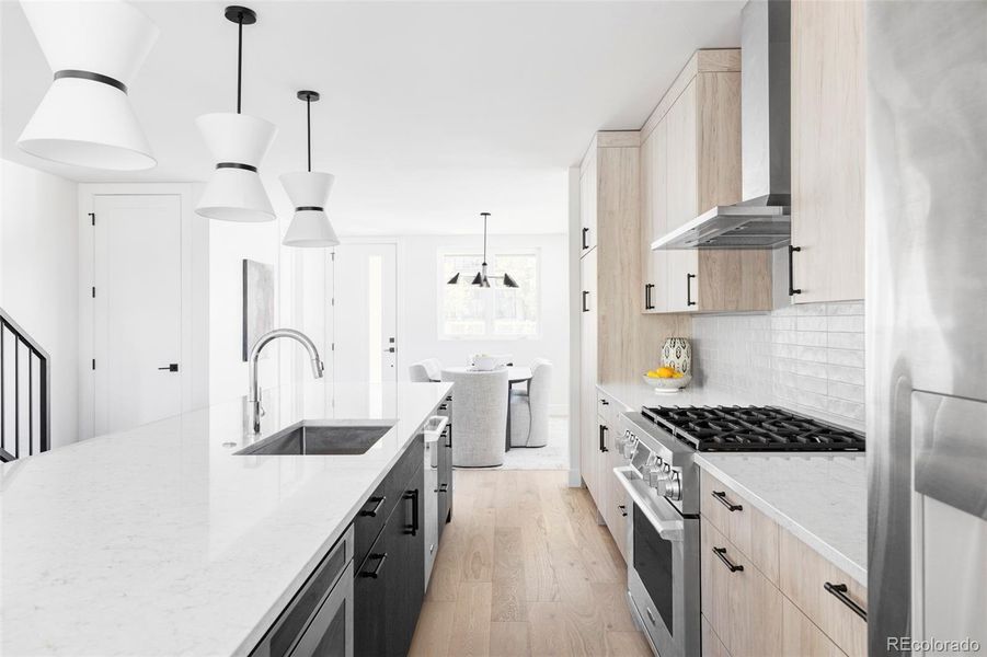 Furnished interior view inside a new home in , Denver (Image 15). Furnished interior view inside a new home in , Denver (Image 15).