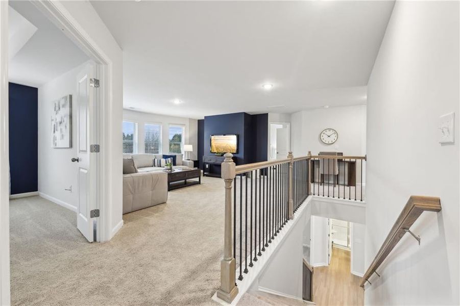 Furnished interior view inside a new home in Stephen's Landing, Loganville (Image 36).