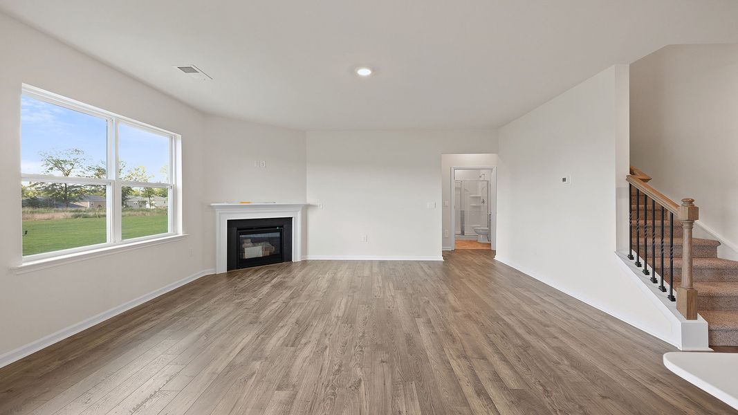 Spacious, unfurnished interior of a new home in Spring Ridge, Anderson (Image 16).