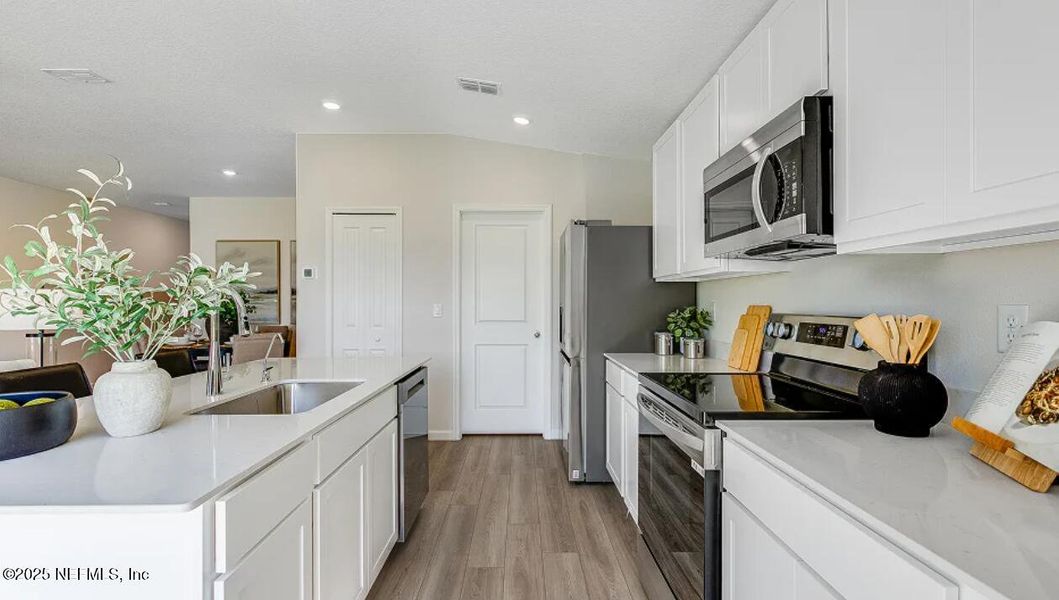 Furnished interior view inside a new home in Kings Preserve, Jacksonville (Image 9).