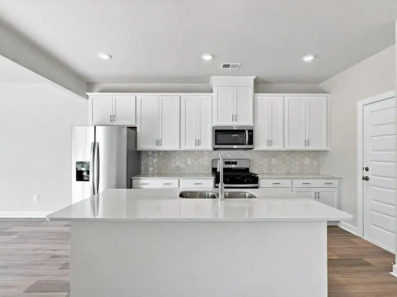Furnished interior view inside a new home in Creek Ridge - Heritage Collection, Spartanburg (Image 3).