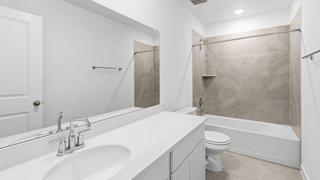 Furnished interior view inside a new home in Calumet, Jarrell (Image 12).