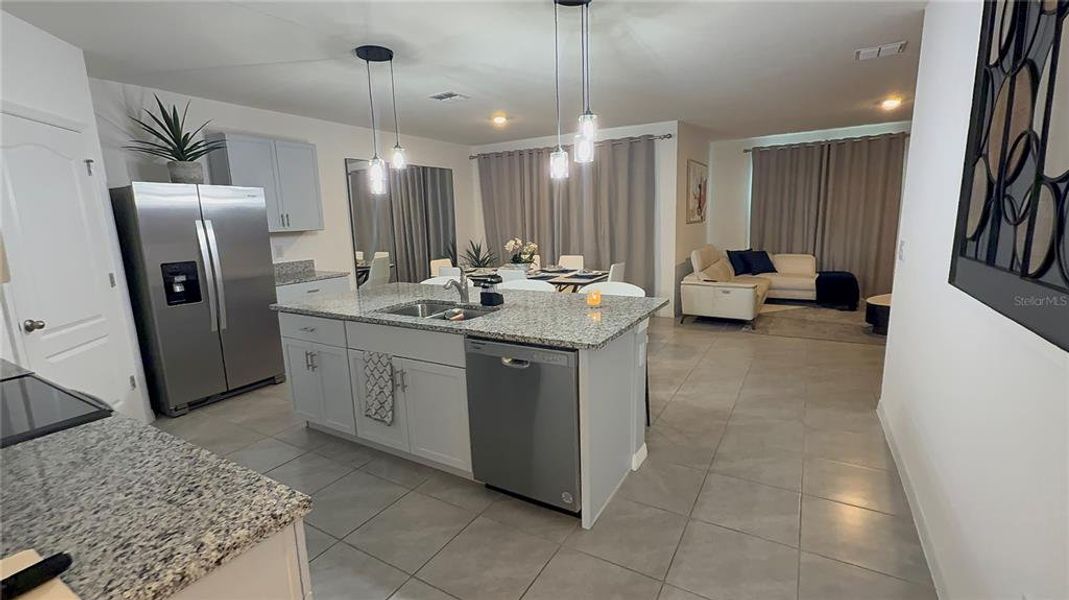 Furnished interior view inside a new home in , Kissimmee (Image 16).