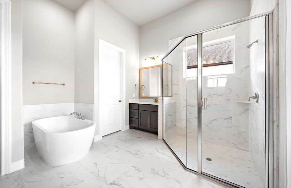Furnished interior view inside a new home in Audubon 60′, Magnolia (Image 12).