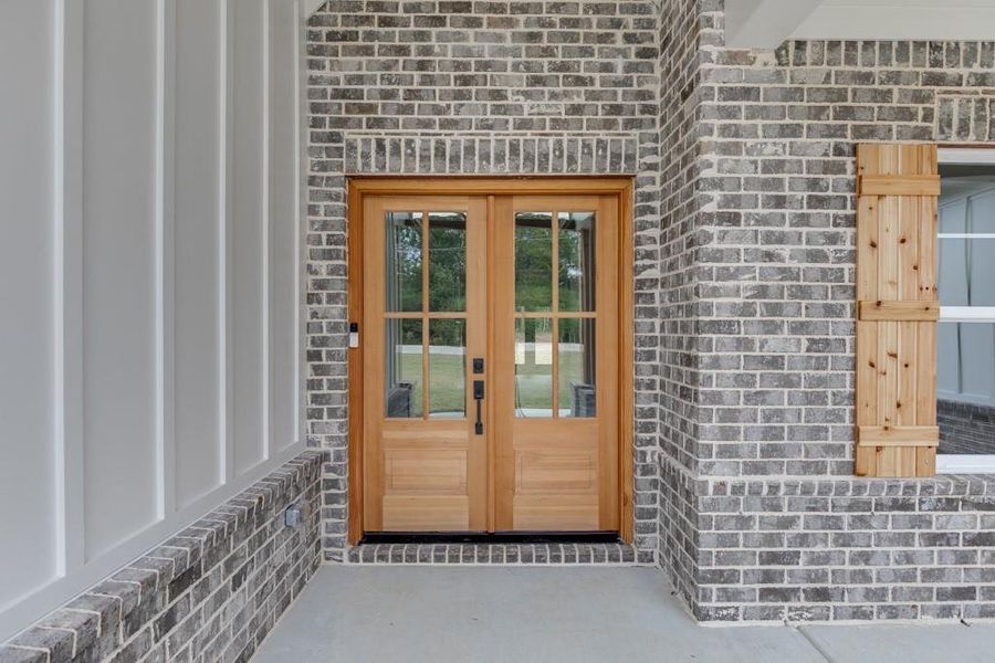 Exterior details and patio area of a home in , Pendergrass (Image 4).