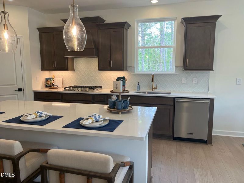 Furnished interior view inside a new home in Sage on North Main, Wake Forest (Image 12).