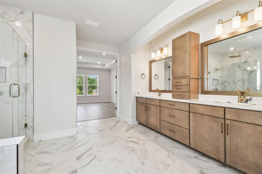 Furnished interior view inside a new home in , Tampa (Image 6).