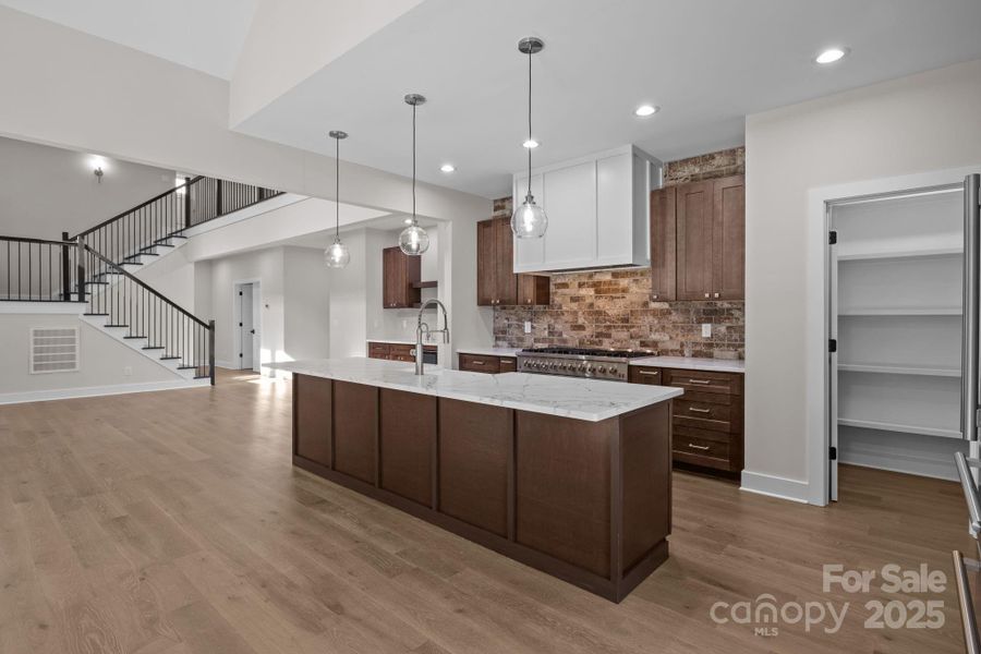 Furnished interior view inside a new home in , Statesville (Image 9).