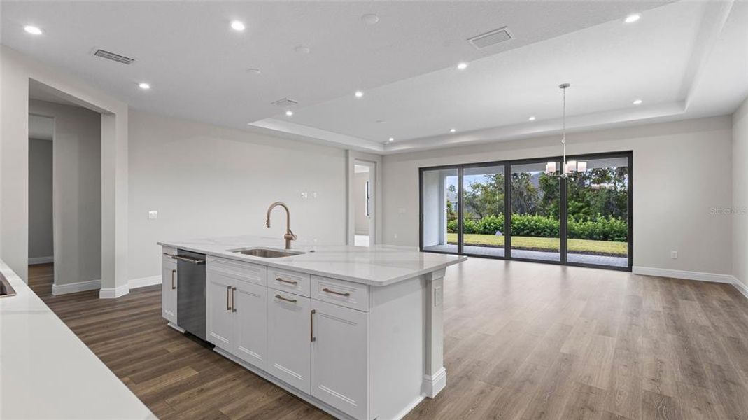 Furnished interior view inside a new home in Woodland Preserve, Parrish (Image 7).
