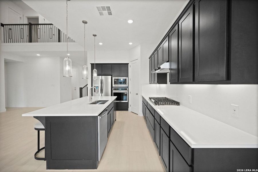 Furnished interior view inside a new home in Davis Ranch, San Antonio (Image 11).