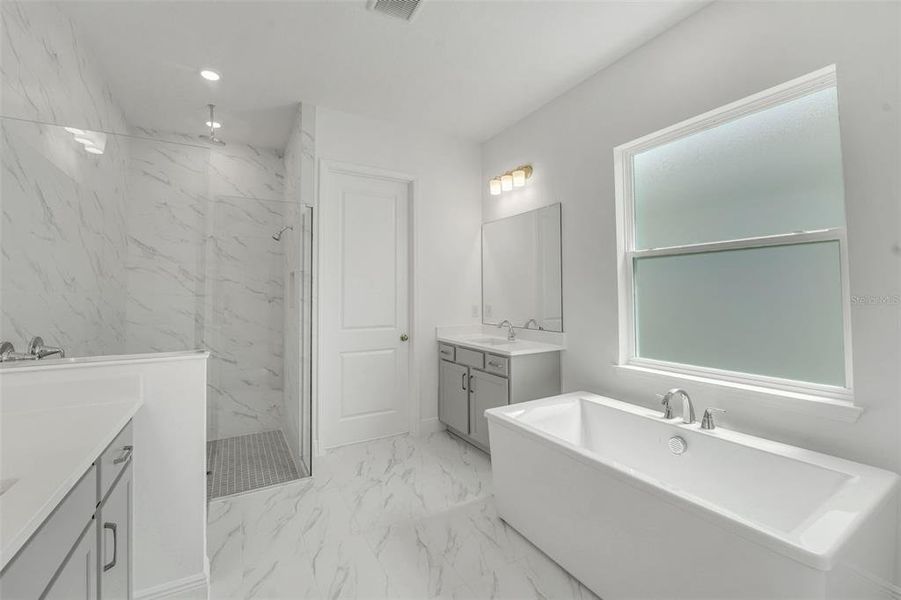 Furnished interior view inside a new home in Avalon Woods, Winter Garden (Image 14).