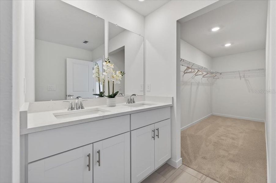 Furnished interior view inside a new home in Colbert Landings, Palm Coast (Image 10).